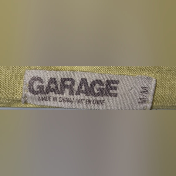 Women's Medium Light Yellow Shirt - Picture 2 of 3